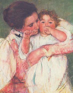 Mary Cassatt Mother and Child  vvv oil painting picture
